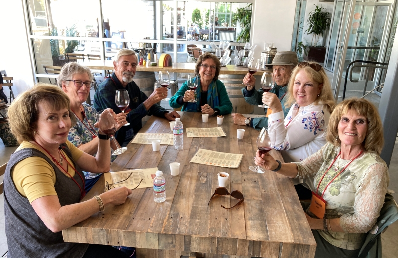 photo of Group Drinking Wine