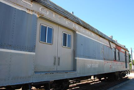 postal rail car in Guadalupe