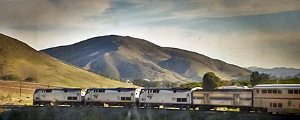 Amtrak Coast Starlight train