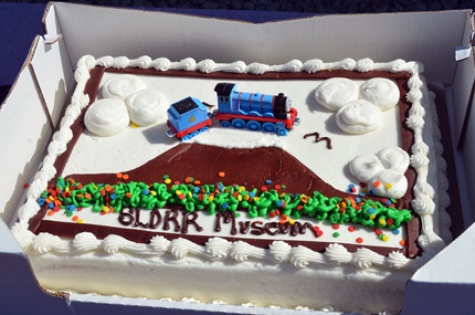 SLO Railroad Museum celebratory cake