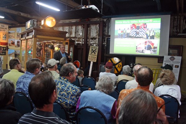 audience enjoying a presentation