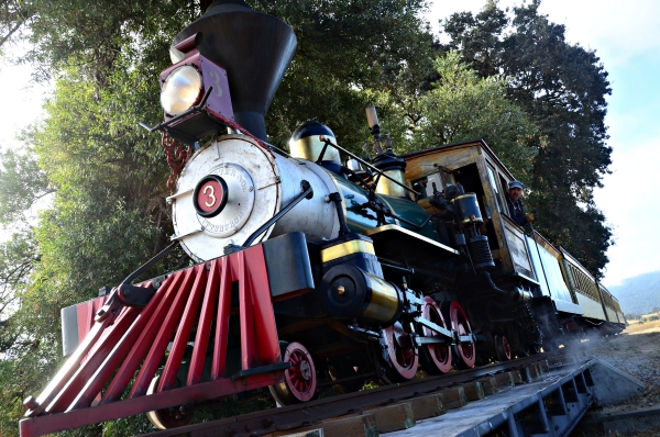 Pacific Coast Railroad steam locomotive